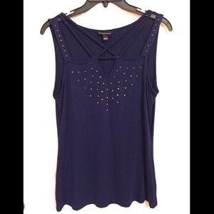 Rock & Republic Navy Top